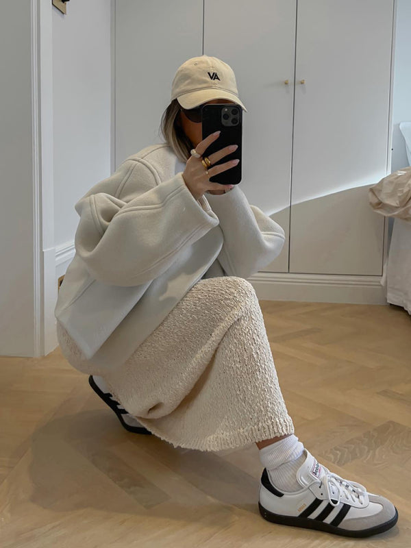 Off White Cardigan Jacket
