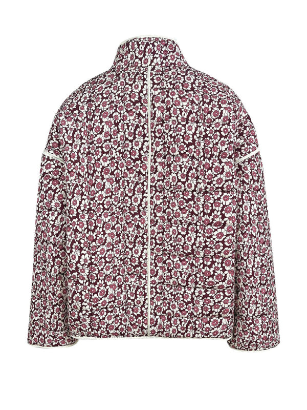 Floral Harmony Quilted Jacket
