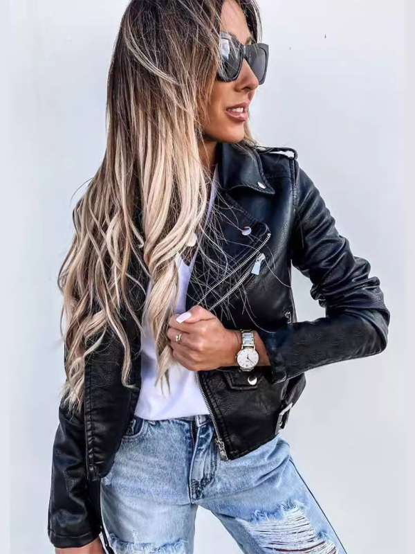 Vegan Leather Jacket
