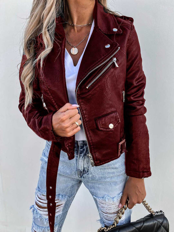 Vegan Leather Jacket