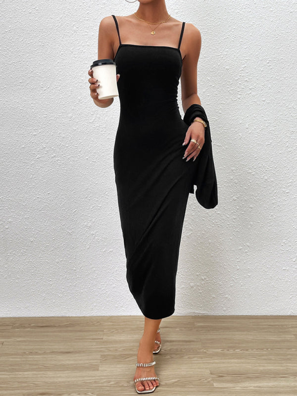 Midnight Sophisticate Midi Dress