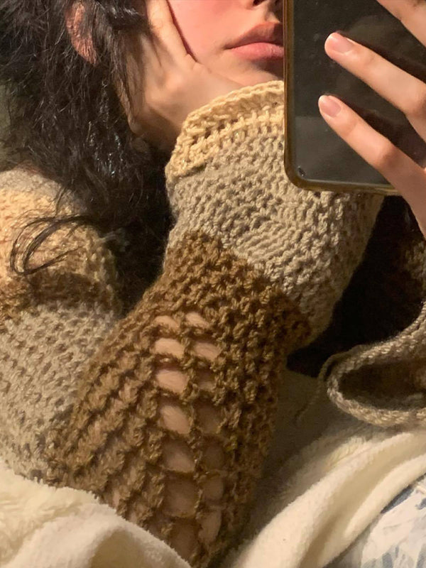 Crochet Crop Sweater