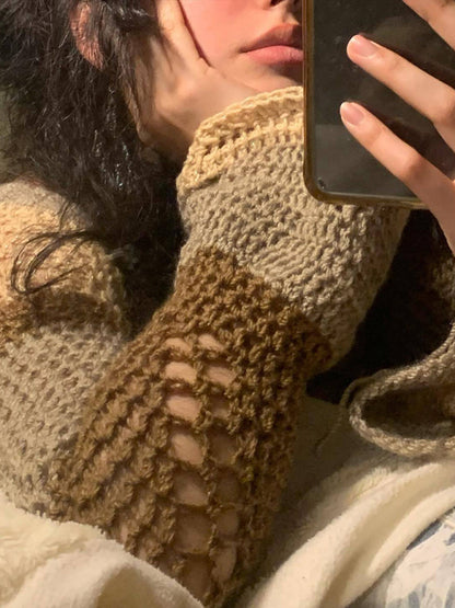Crochet Crop Sweater