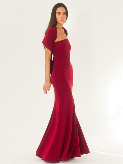 Mermaid Shawl Dress
