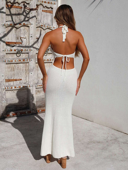 Cover Up Halter Dress
