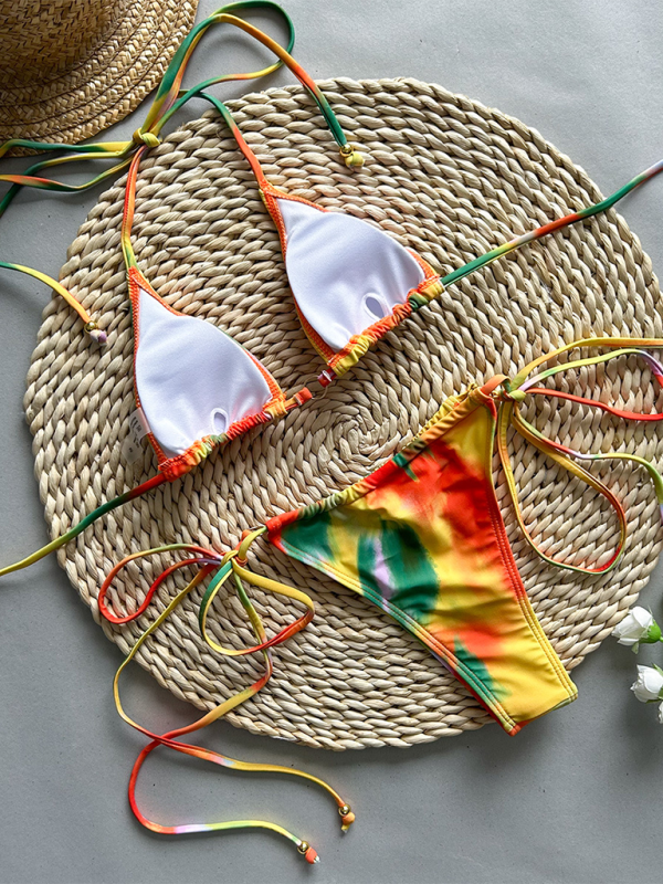 Lace-Up Bikini