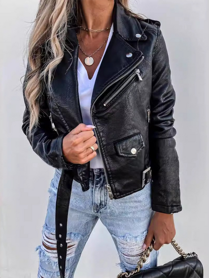 Vegan Leather Jacket