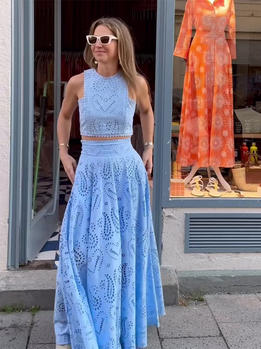 Laces and Queens Two-piece Set