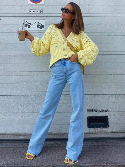 Kpop Wide-Leg Jeans