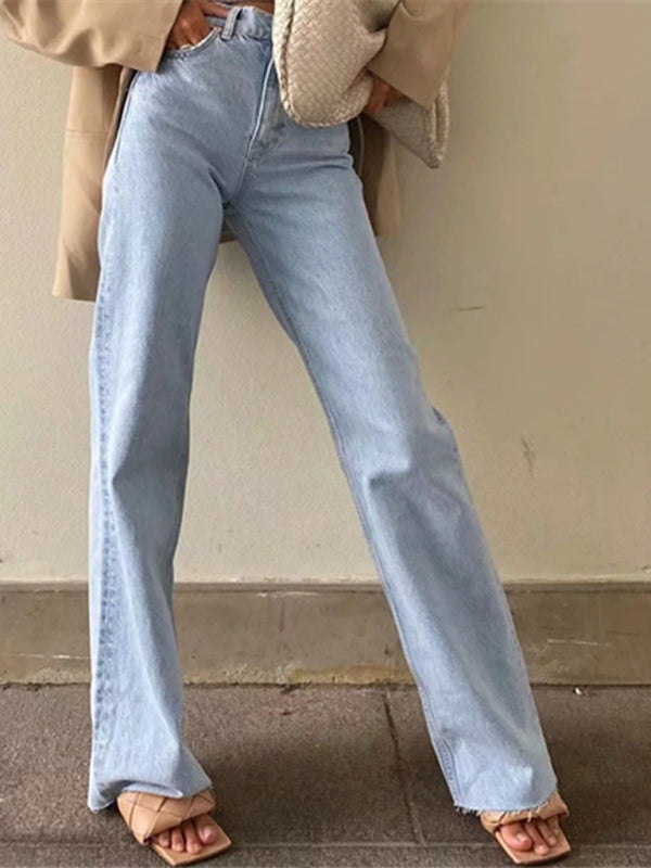 Kpop Wide-Leg Jeans